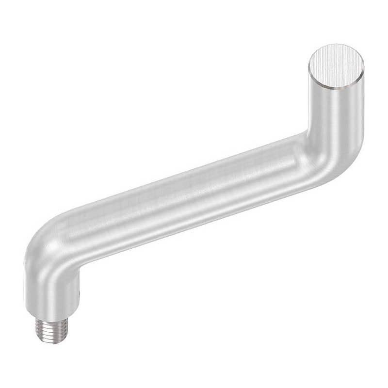 Étrier Ø 14mm, 2x courbé à 30°, V2A