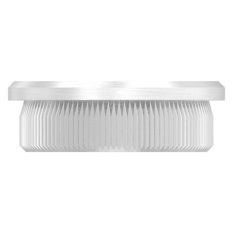Rohrabschlussstopfen, für Rohr 33,7x2,0mm, V2A