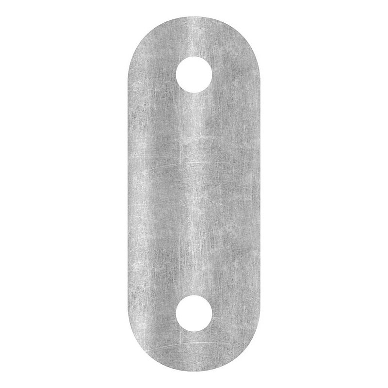 Plaque de raccordement de main-courante S235JR, pour tube Ø42,4mm