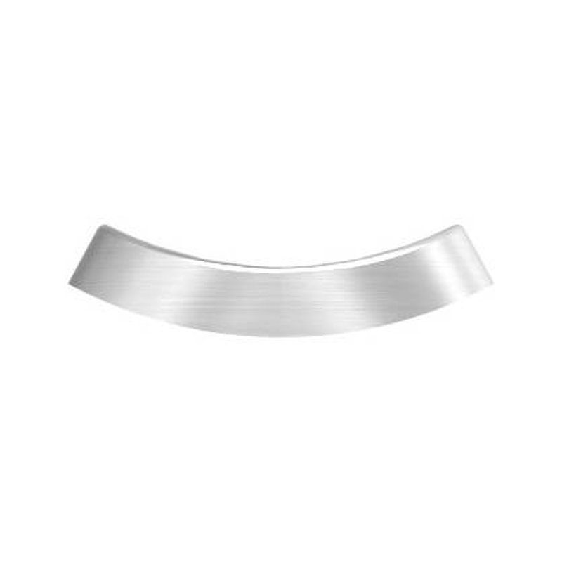 Handrail connection plate, long version, 42.4 mm, AISI304
