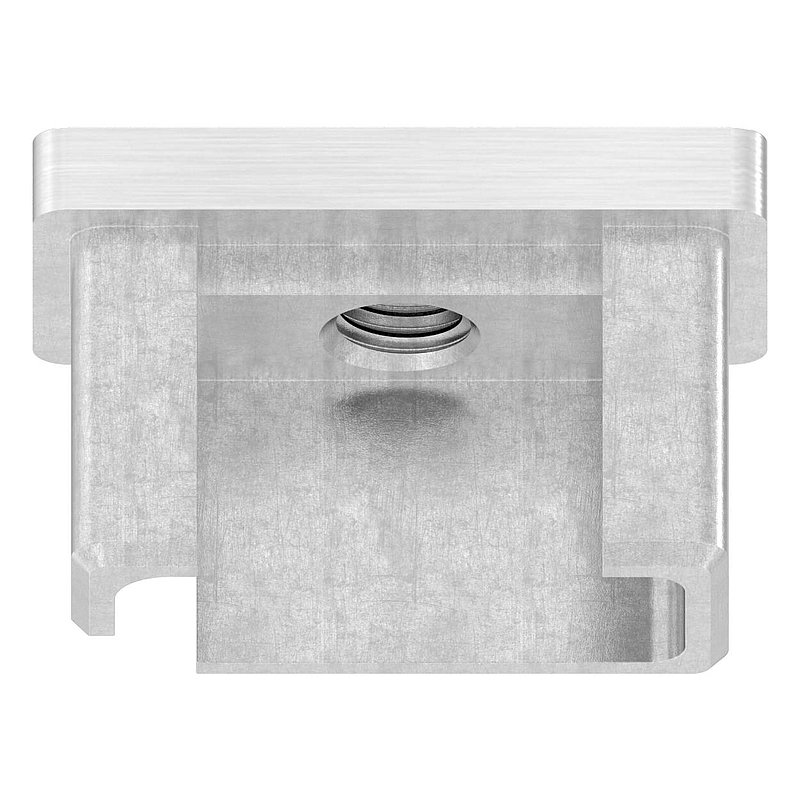 Capuchon à enfoncer, pour tube 40x20x2,0mm, V4A