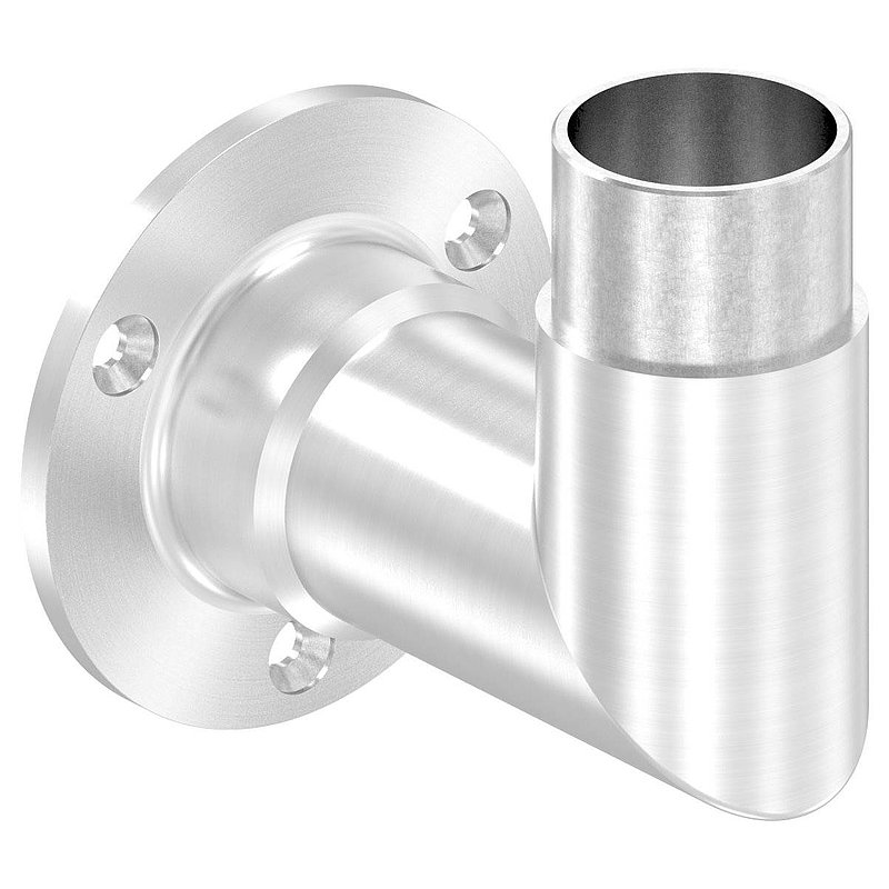 Wandhalter 90° für Rohr 42,4x2,0mm, V2A