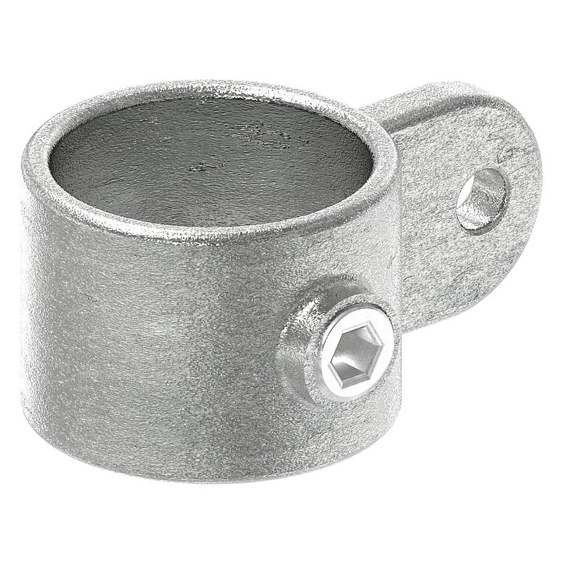 Halter mit einer Lasche, für Rohr Ø 48,3mm
