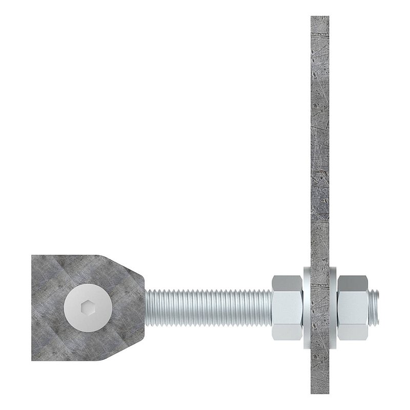 Torband M16, teilverzinkt/galvanisch verzinkt