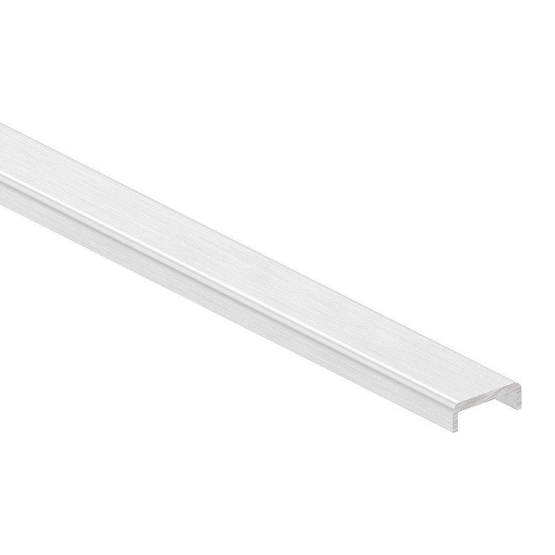 Kantenschutz EXTRA SLIM, für Glas 12,00 - 13,52mm, L: 3000mm, Aluminium E4/EV1
