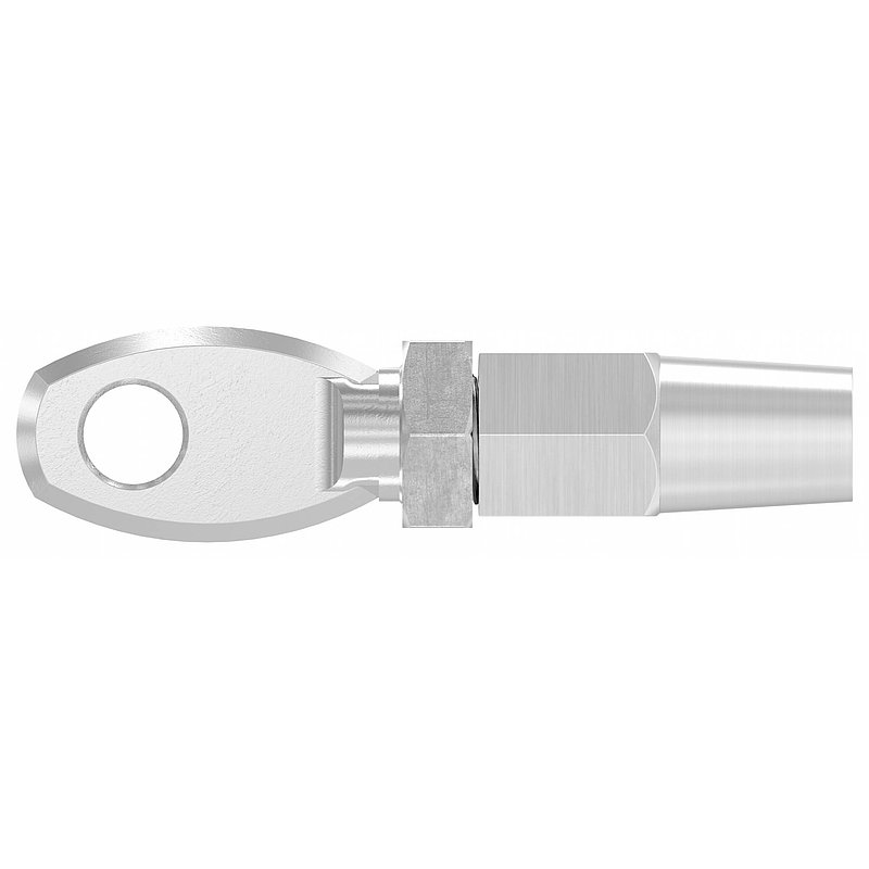 Augenterminal zur Selbstmontage für Seil Ø 4mm, V4A
