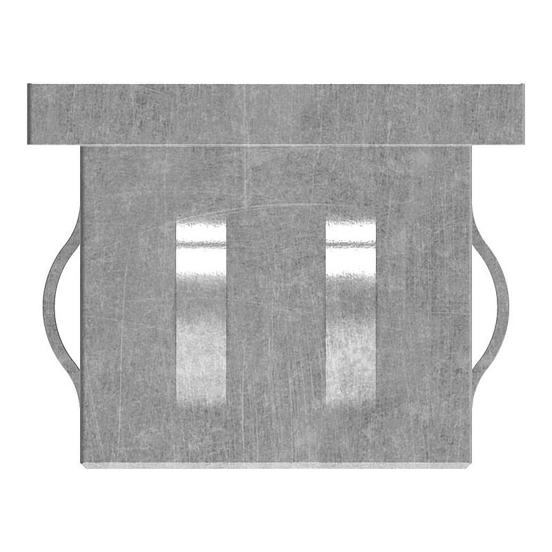 Stahleinschlagkappe, für, Rechteckrohr 40x30mm