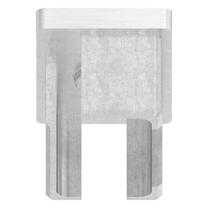 Capuchon à enfoncer, pour tube 50x30x2,0mm, V4A