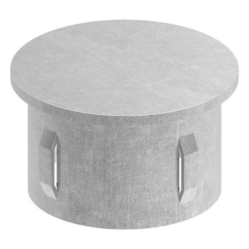 Stahleinschlagkappe, für Rohr 48,3mm