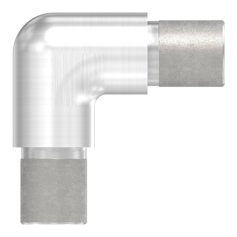 Tube coudé à 90° étroit, pour tube Ø 21,3x2,0mm, V2A