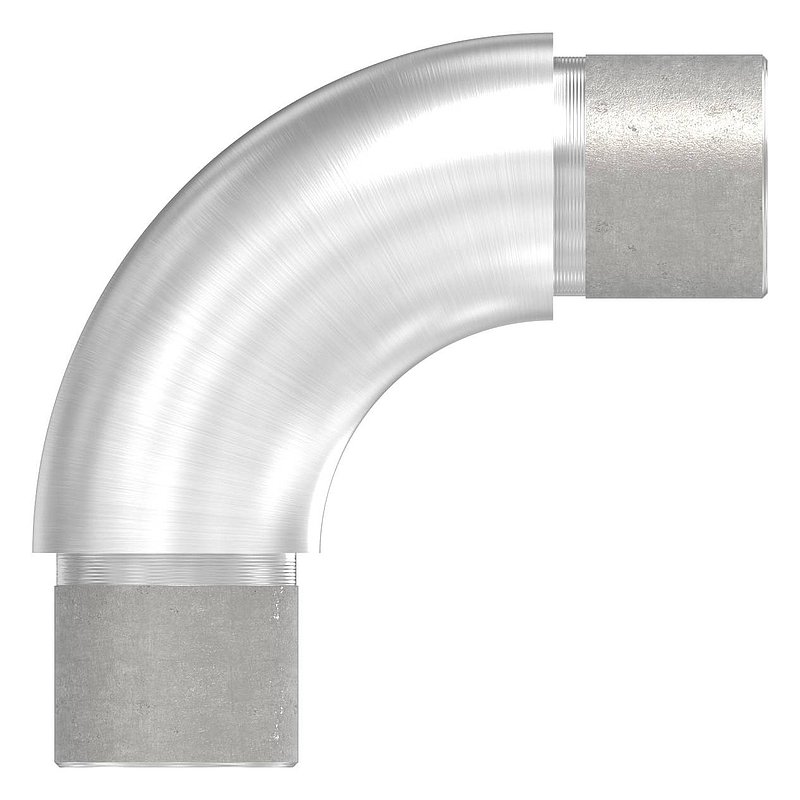 Rohrbogen 90°, für Rohr 26,9x2,0mm, V2A