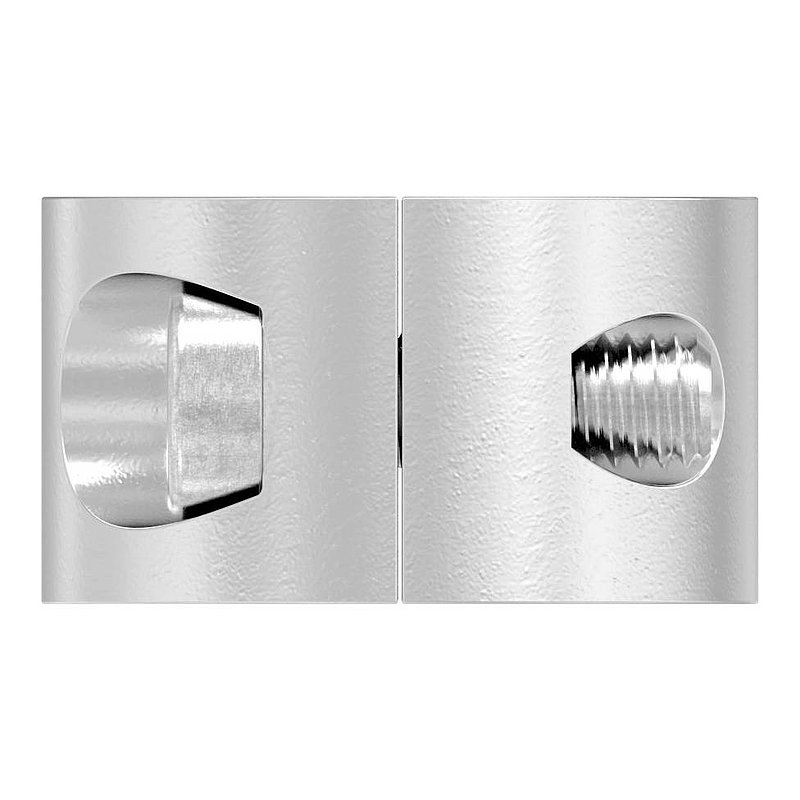 Rundklemme 2-teilig für Seil Ø 8mm, V4A