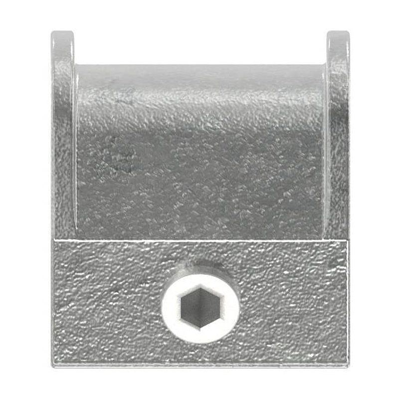 Raccord à pince en croix ouvert 90°, pour tube Ø 48,3mm