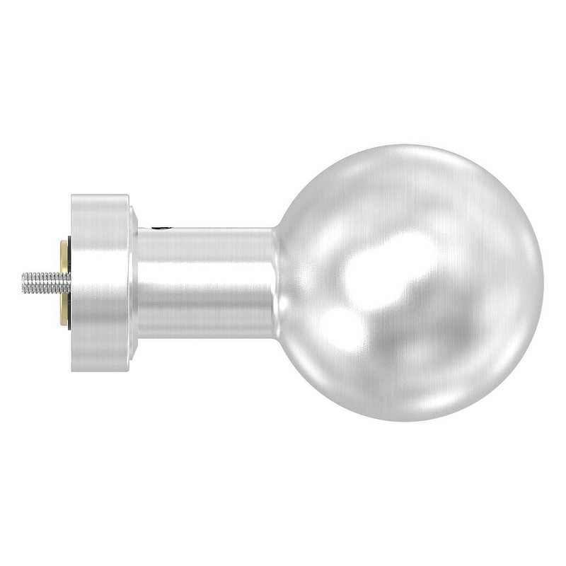 Handle knob, Ø 50mm, rotatable, AISI304