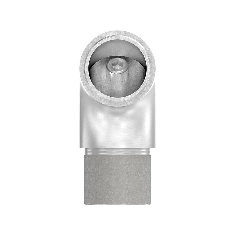 Tube bend 90°, adjustable, for tube 33.7x2.0mm, AISI304