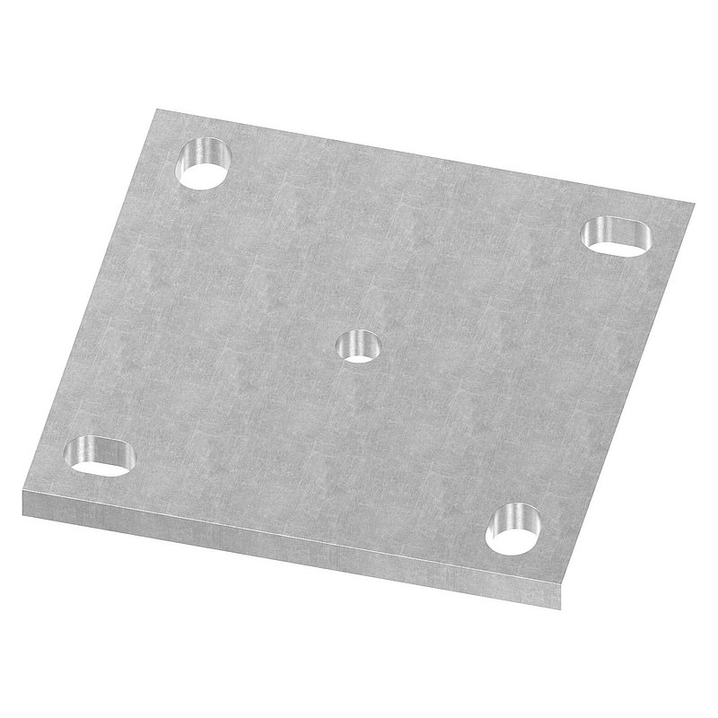Plaque d'ancrage 150x150x10mm