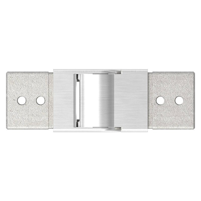 Verbinder flexibel für Quadratnutrohr 40x40mm, V4A