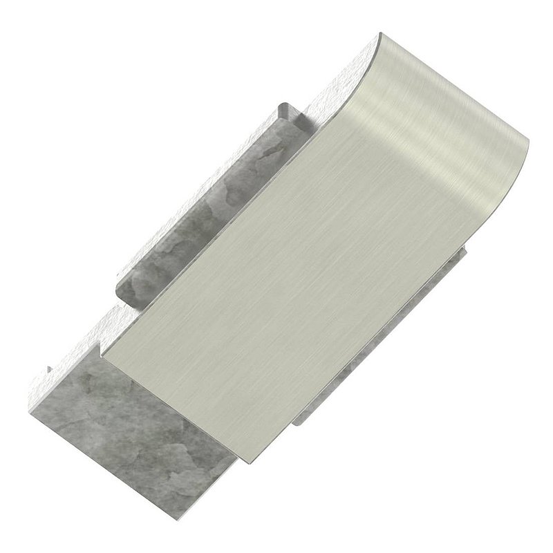 Plaque de sécurisation pour modèle 31 , aspect inox