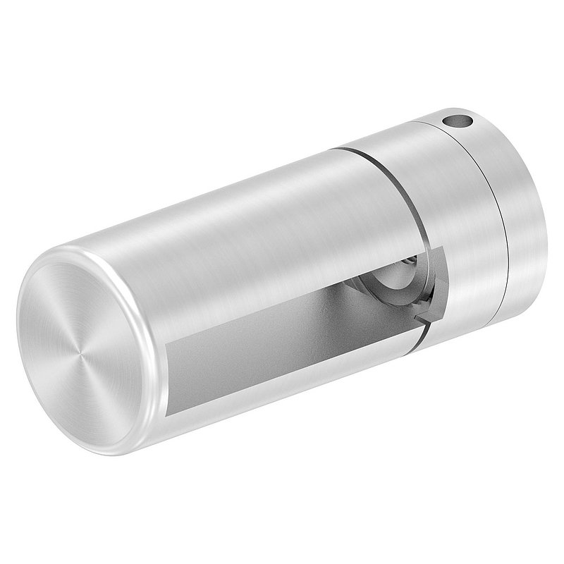 Brenk, support de base pour barreaux plats 50x10mm, ALU