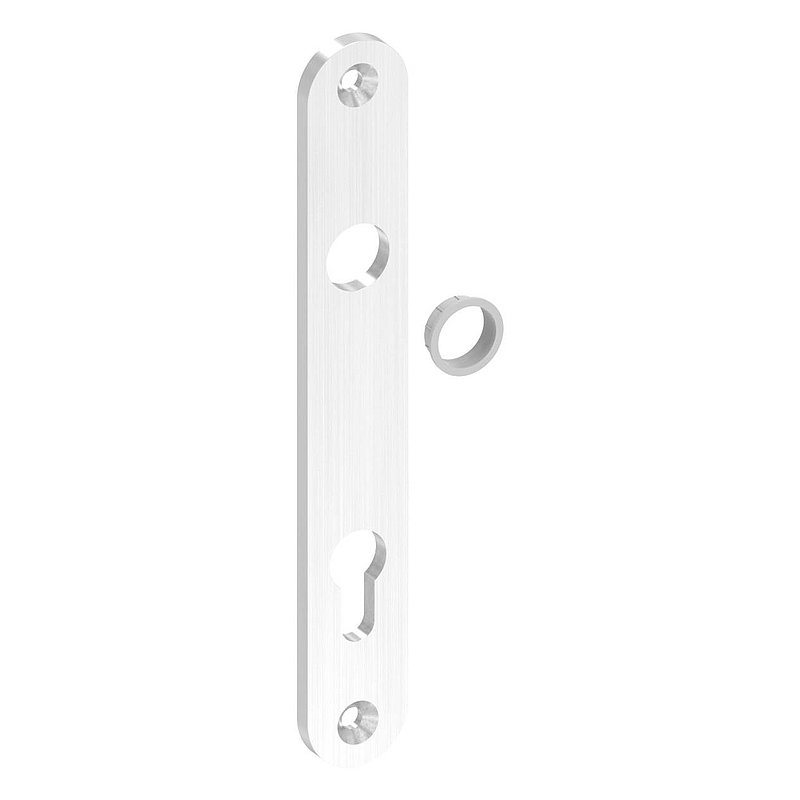 Langschild, Abmessung: 32x220x6mm, V2A