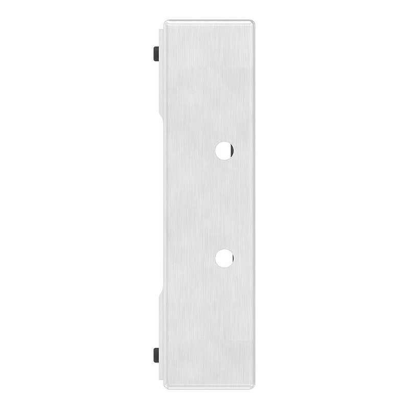 Gâche de serrure rectangulaire, acier inoxydable, à souder, 40mm, V2A