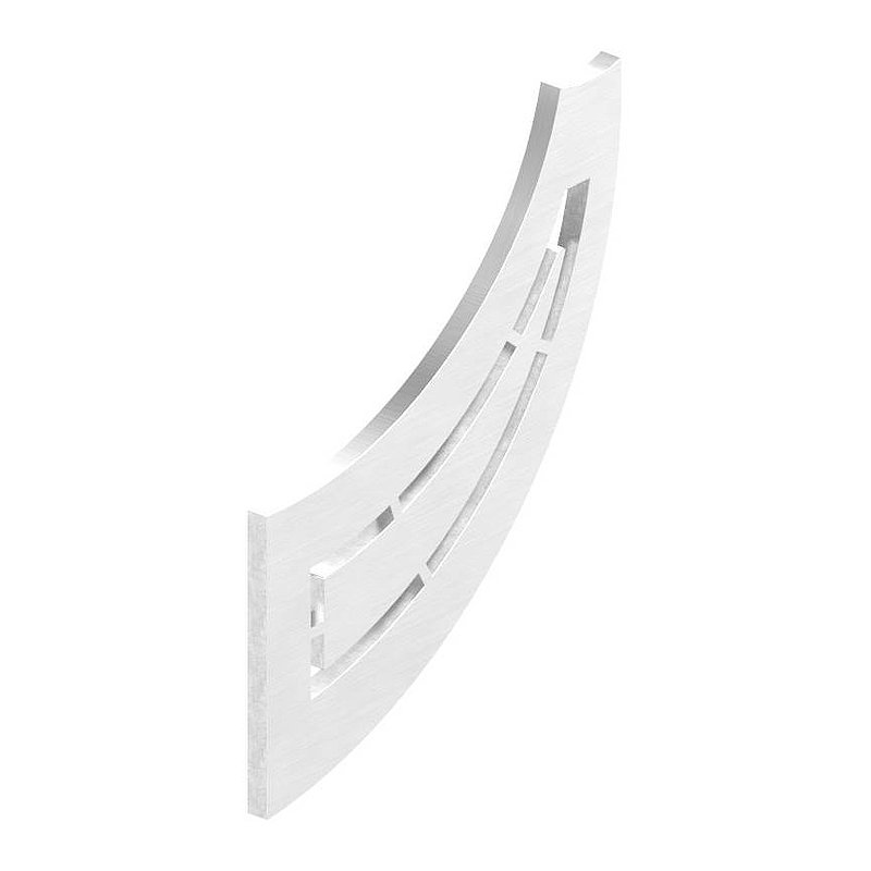 Handrail blade, 4mm thick, AISI304