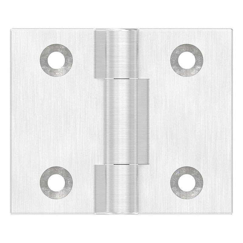 Scharnier, passend zu Torriegel für Rohr 42,4mm, V4A