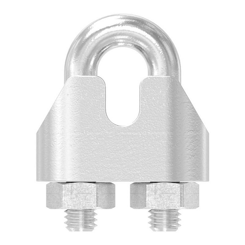 Drahtseilklemmen für Seil 2mm, mit Gew. M4, V4A