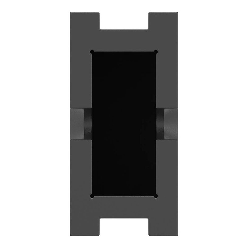 trap head, plastic, black