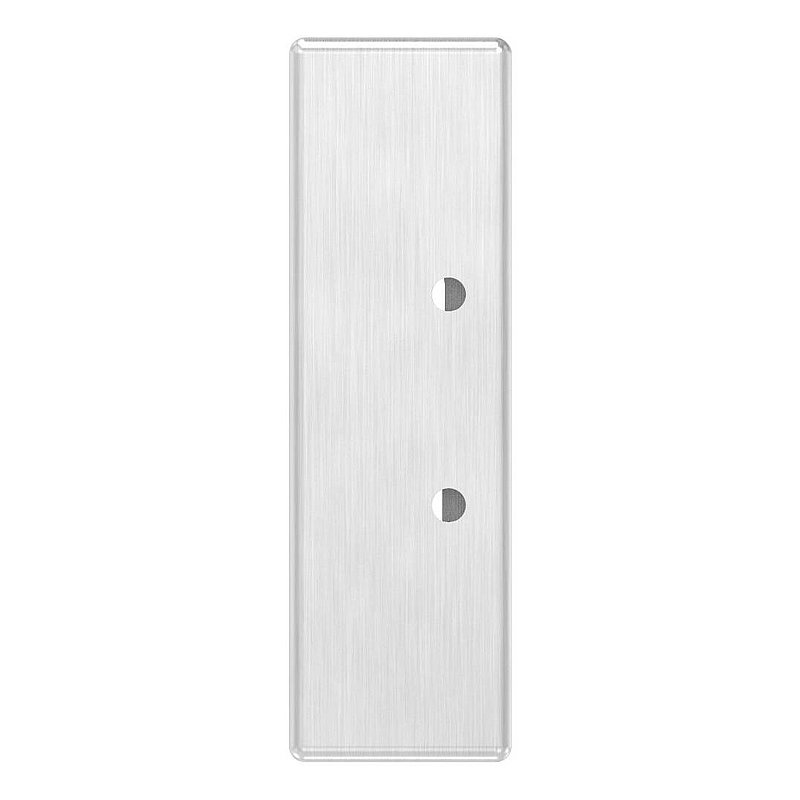 Stainless steel counter case angular, for spacing 72mm, 50mm, AISI304