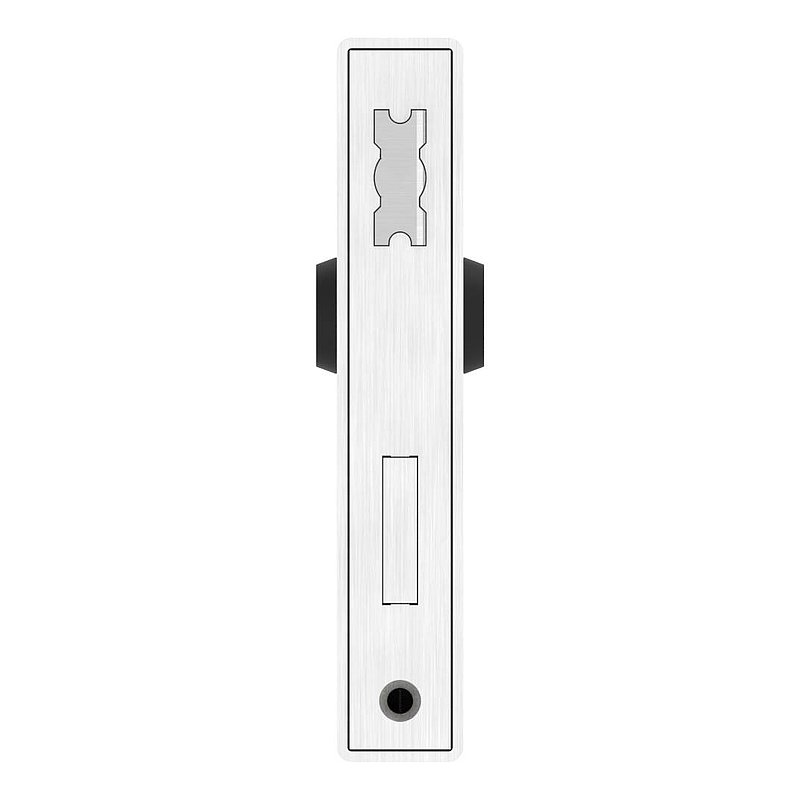 Stainless steel lock case with stainless steel lock, 30x94x172mm