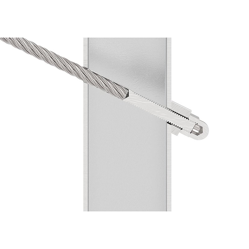 Formanschluss, für Gewinde M4, V2A