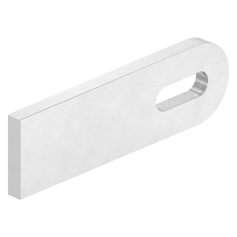Languette à souder, 100x30x6mm, poli, V2A