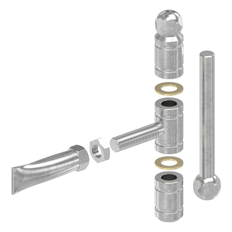Adjustable door hinge