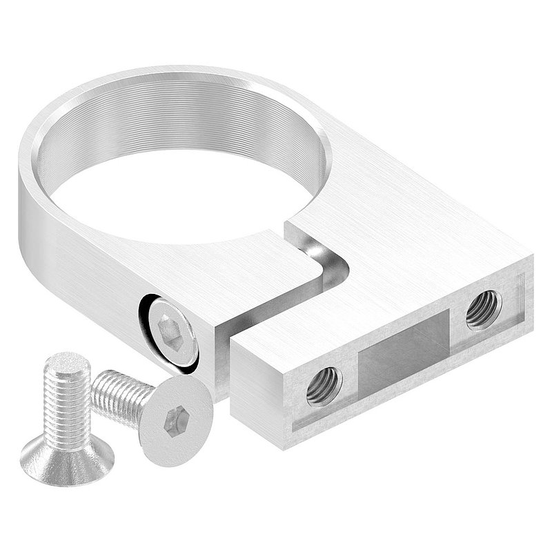 Clamping ring for tube 48.3 mm, AISI304