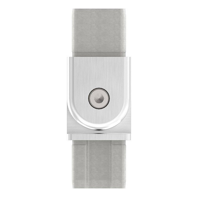 Raccord articulé pour tube 40x40x3,0mm, V4A