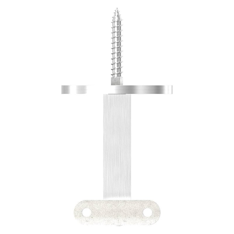 Sensa Design 2, für Rohr 42,4mm, mit Gelenk für Steigung, V2A