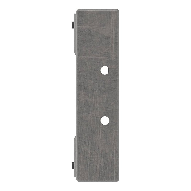 Gâche de serrure rectangulaire, avec entraxe 72mm, à souder, 40mm, acier