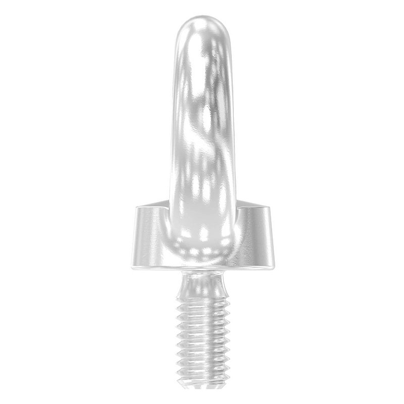 Ringschraube mit Außengewinde DIN 580, Rundeisen: 6mm, V4A