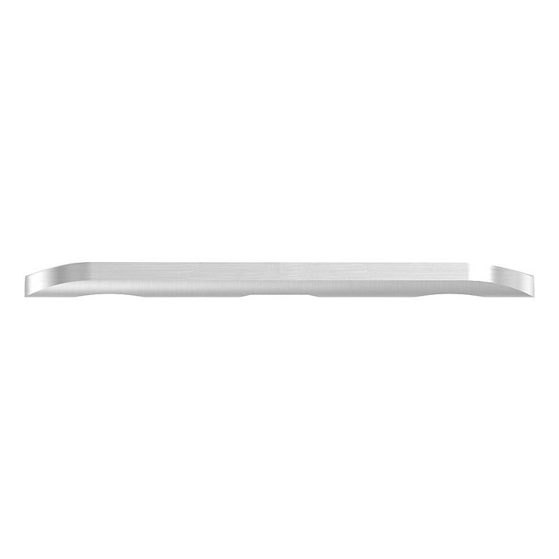 Handrail connection plate, long version, 42.4 mm, AISI304