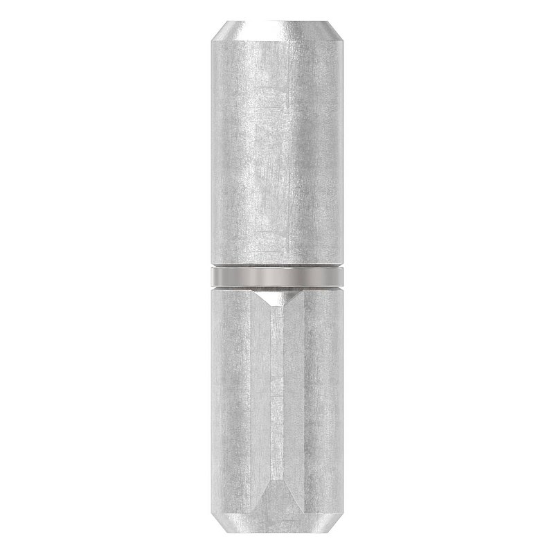 Anschweißband, L: 40mm, mit festem Stift, V2A