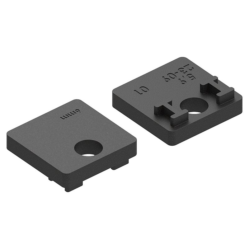 1 Paar Gummi für Mod. 36, für ESG-Glas 6mm