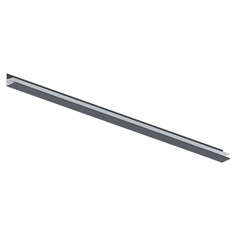 Eleganza canopy profile , L: 2405mm, aluminum RAL 7016