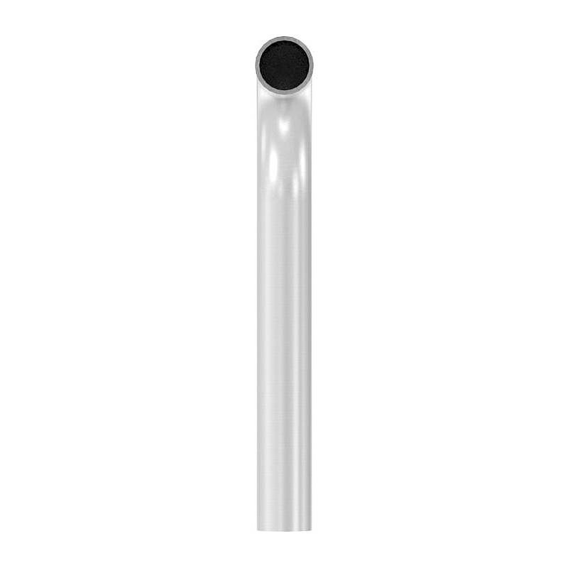 Tube bend 90°, made of tube 33.7x2.5mm, AISI304
