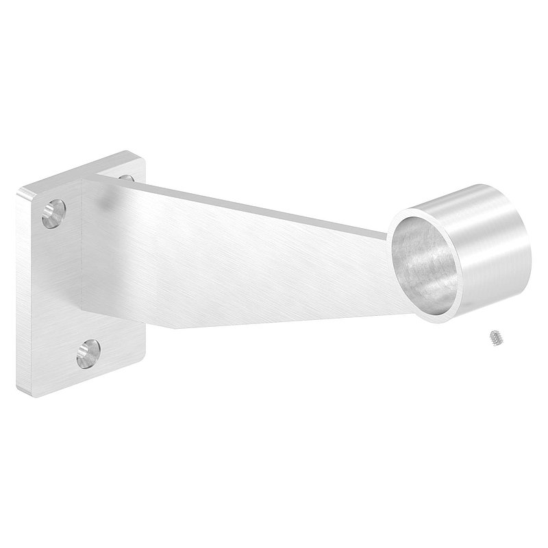 Support pour repose-pieds ou main courante, pour tube Ø 33,7mm, V2A