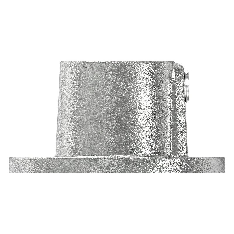 Wandhalter mit 4 Bohrungen, für Rohr Ø 48,3mm