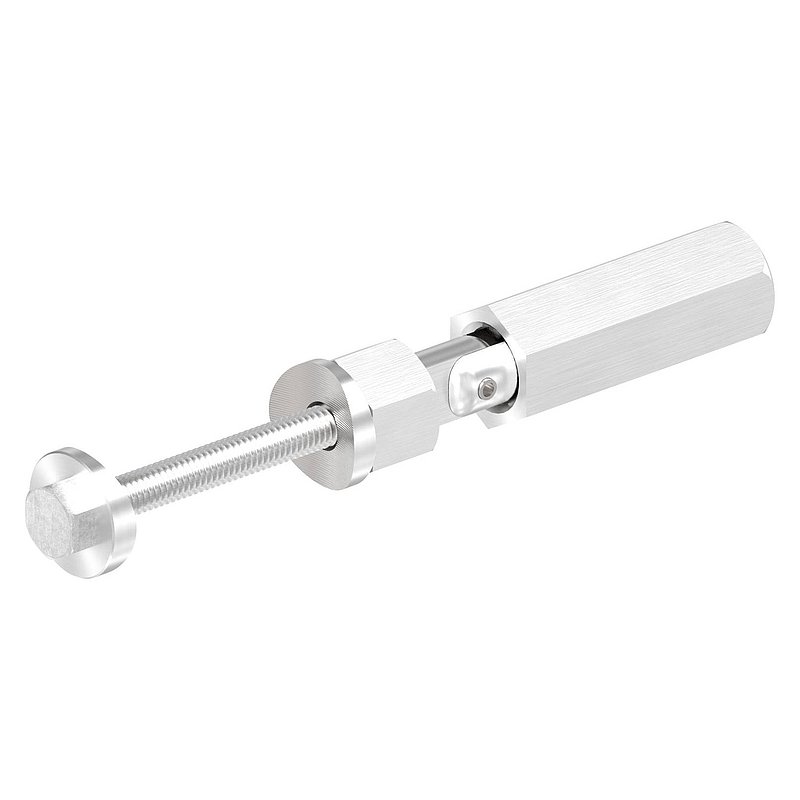 Gewindeterminal zur Selbstmontage, Seil 4mm, V2A