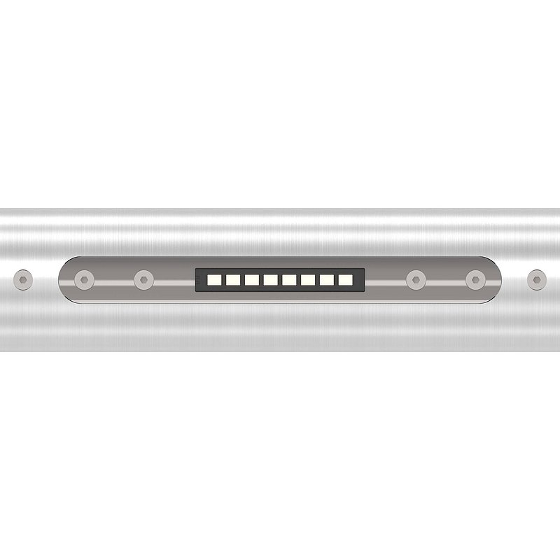 LED Musterhandlauf inkl. 1x LED 3000 K