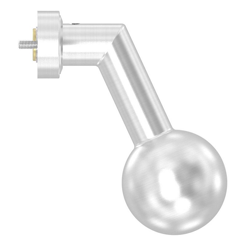 Handle knob, Ø 50mm, rotatable, AISI304