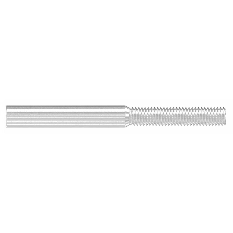 Threaded terminal for cable 4mm, AISI304